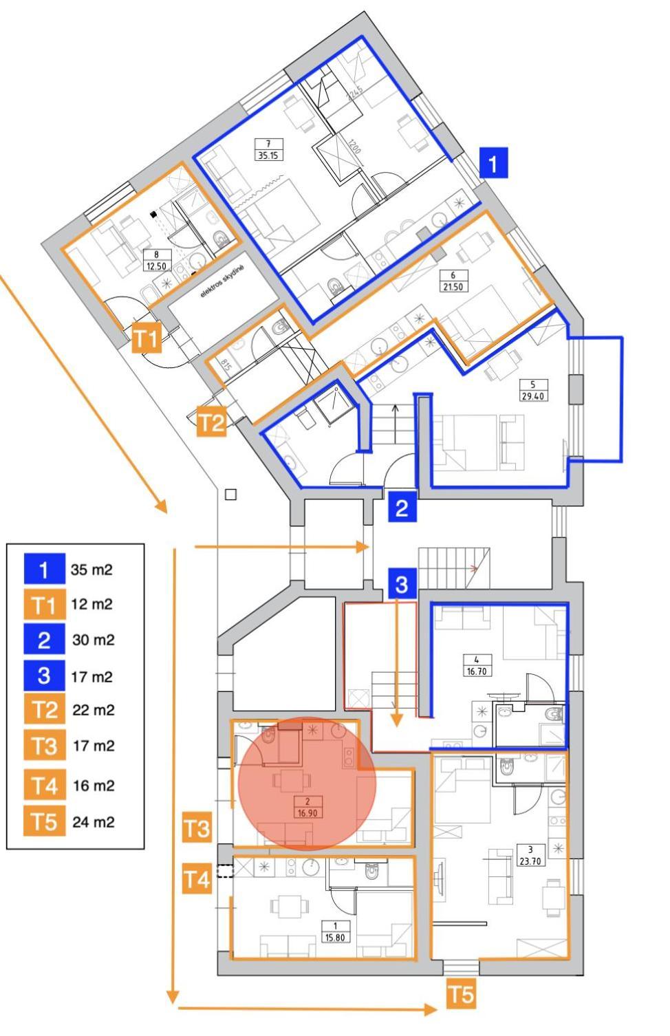 Tilzes Studio Apartaments, Self Check-In, Free Parking, Comfort Klaipeda Bilik gambar