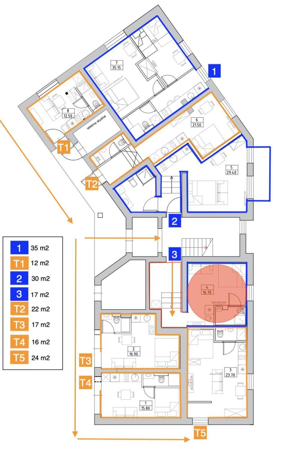 Tilzes Studio Apartaments, Self Check-In, Free Parking, Comfort Klaipeda Bilik gambar