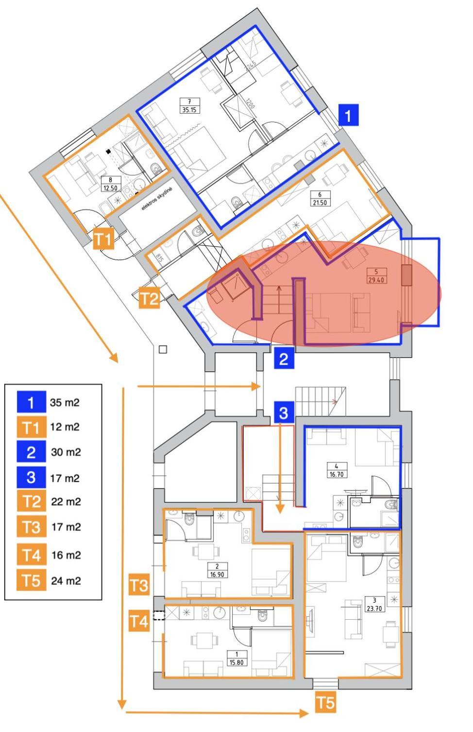 Tilzes Studio Apartaments, Self Check-In, Free Parking, Comfort Klaipeda Bilik gambar